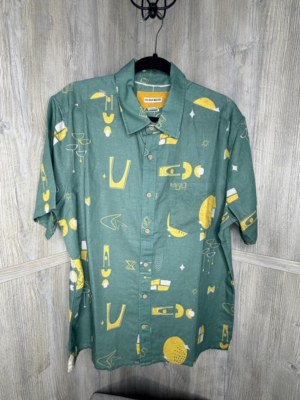 32 Bar Blues Funky’s Uncle Button Shirt
